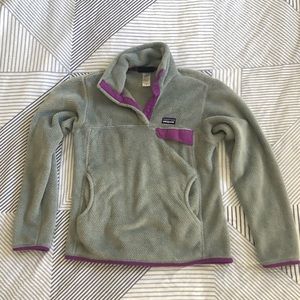 Patagonia Fleece grey/purple